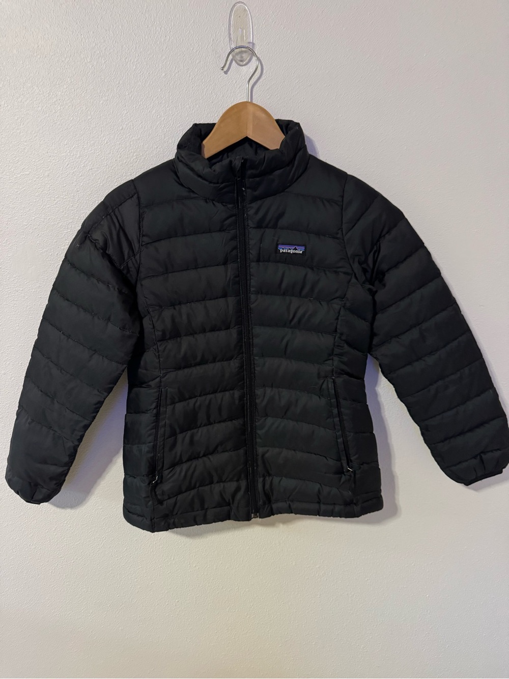 Patagonia Down Sweater Jacket Black Puffer Gorpcore-Medium